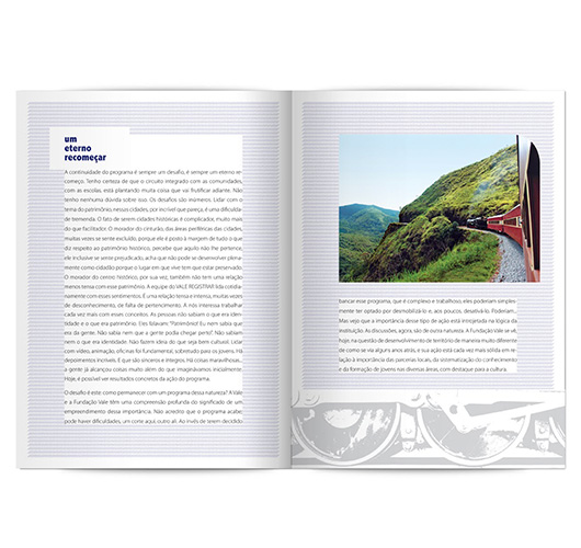 Projeto Trem da Vale – Livro